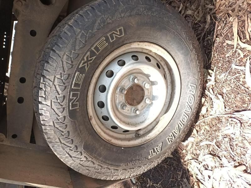 A Close Up of a Nikken Tire on a Truck — South West 4WD Wreckers In Harristown, QLD