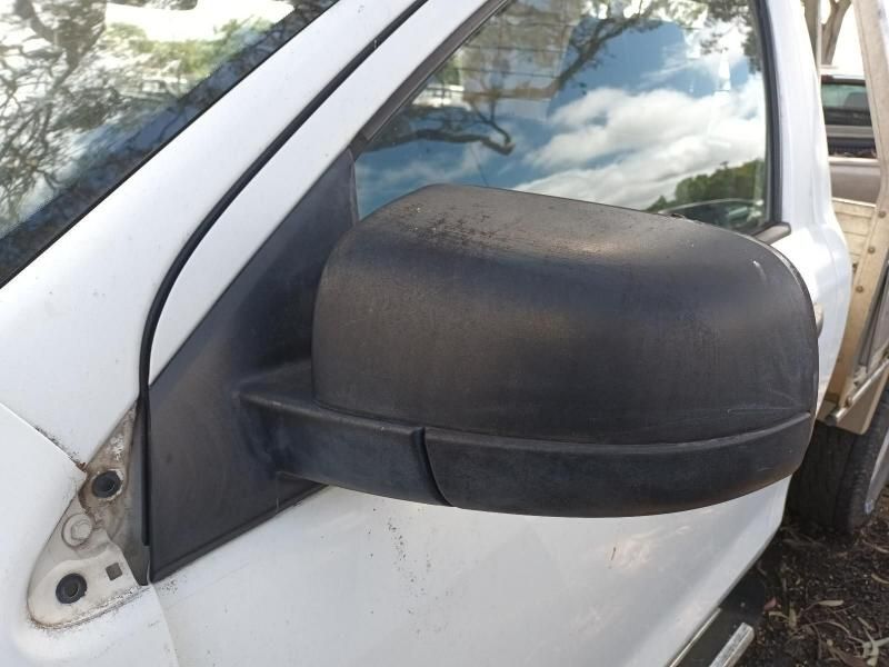 A Close Up of a Side Mirror on a White Truck — South West 4WD Wreckers In Harristown, QLD