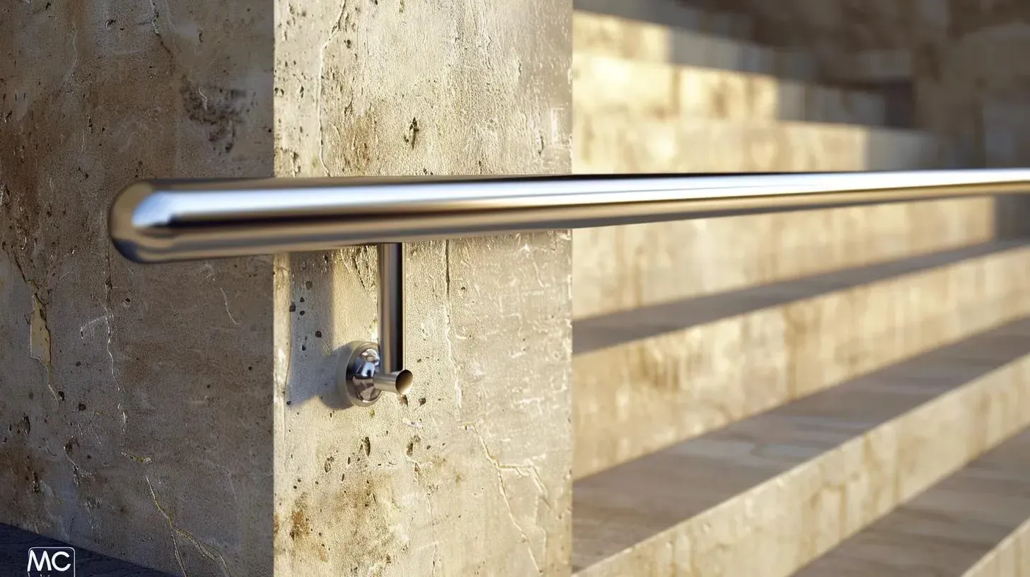 wall-mounted handrail