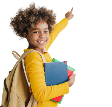 Girl Packing School Bag To School PNG Hd Transparent Image And