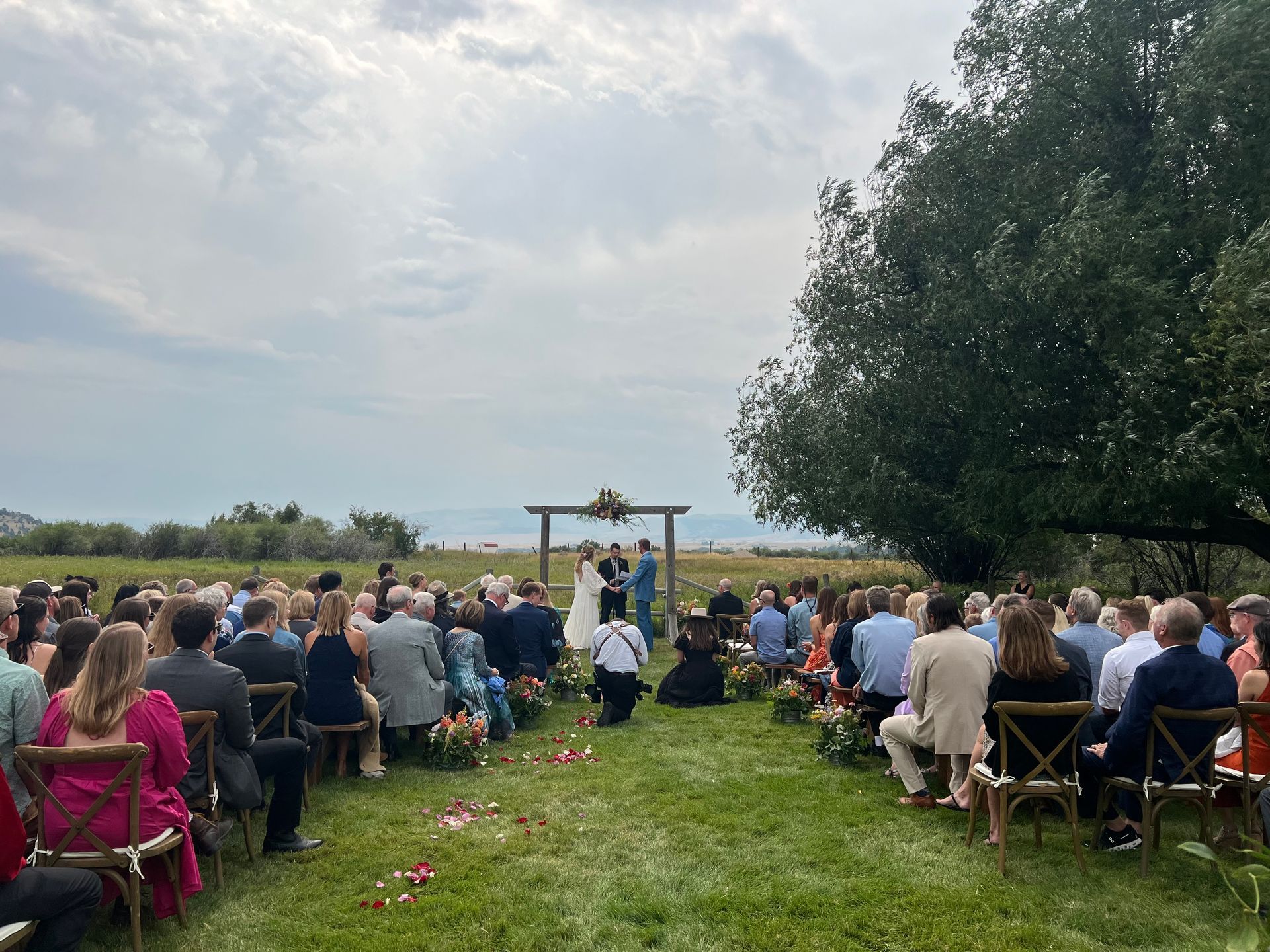 Wedding Ceremony at El Western