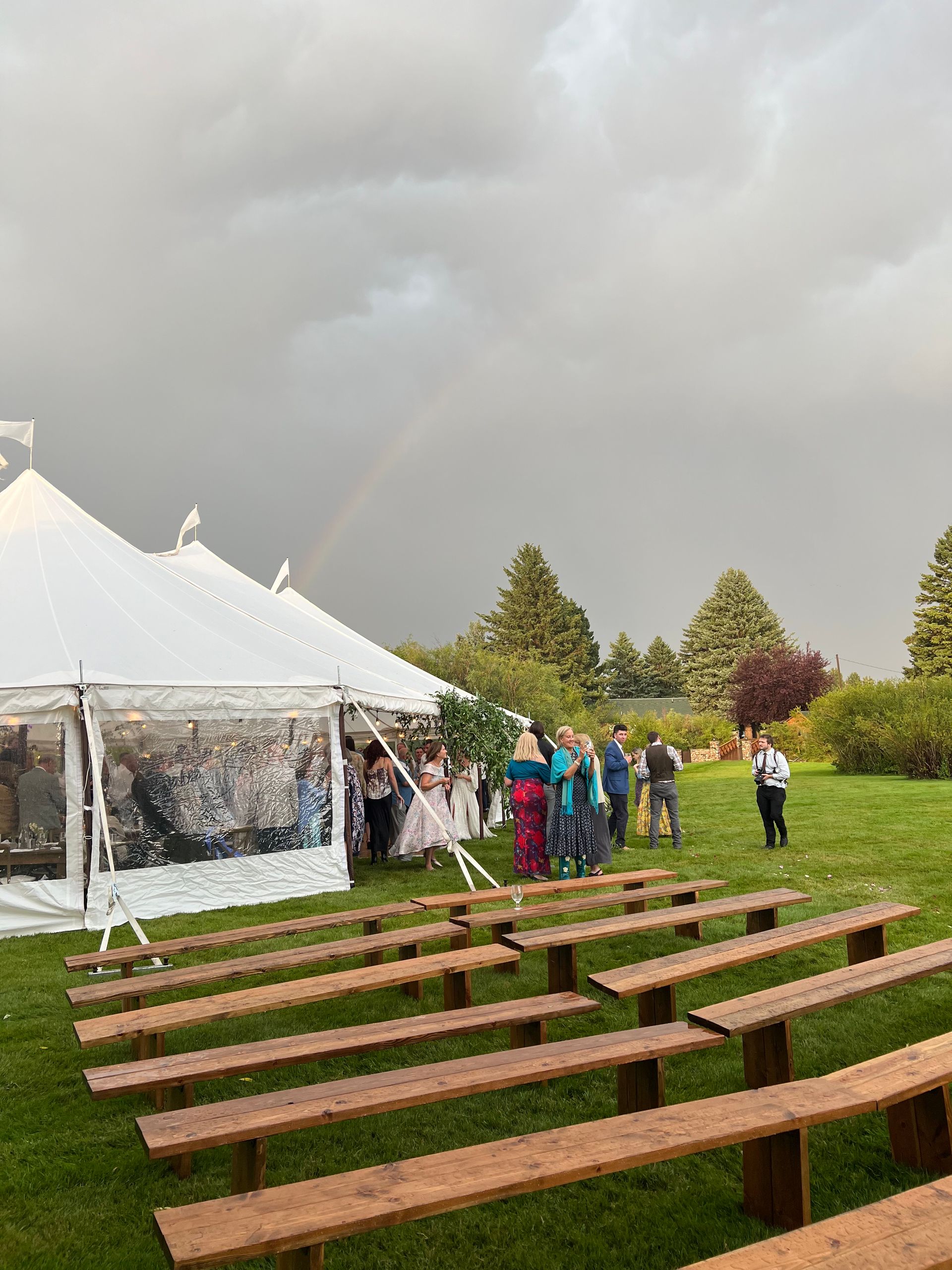 Outdoor venue for weddings