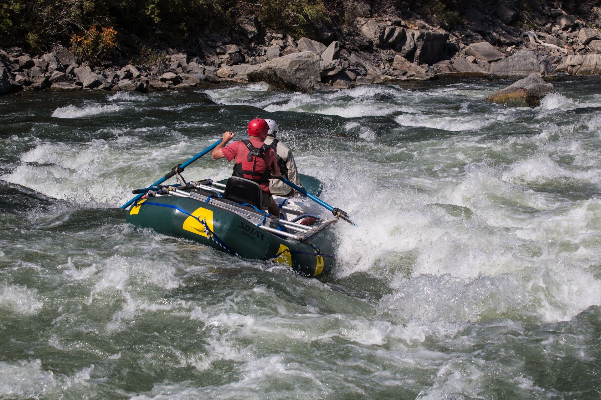 Beartrap Canyon White Water Rafting