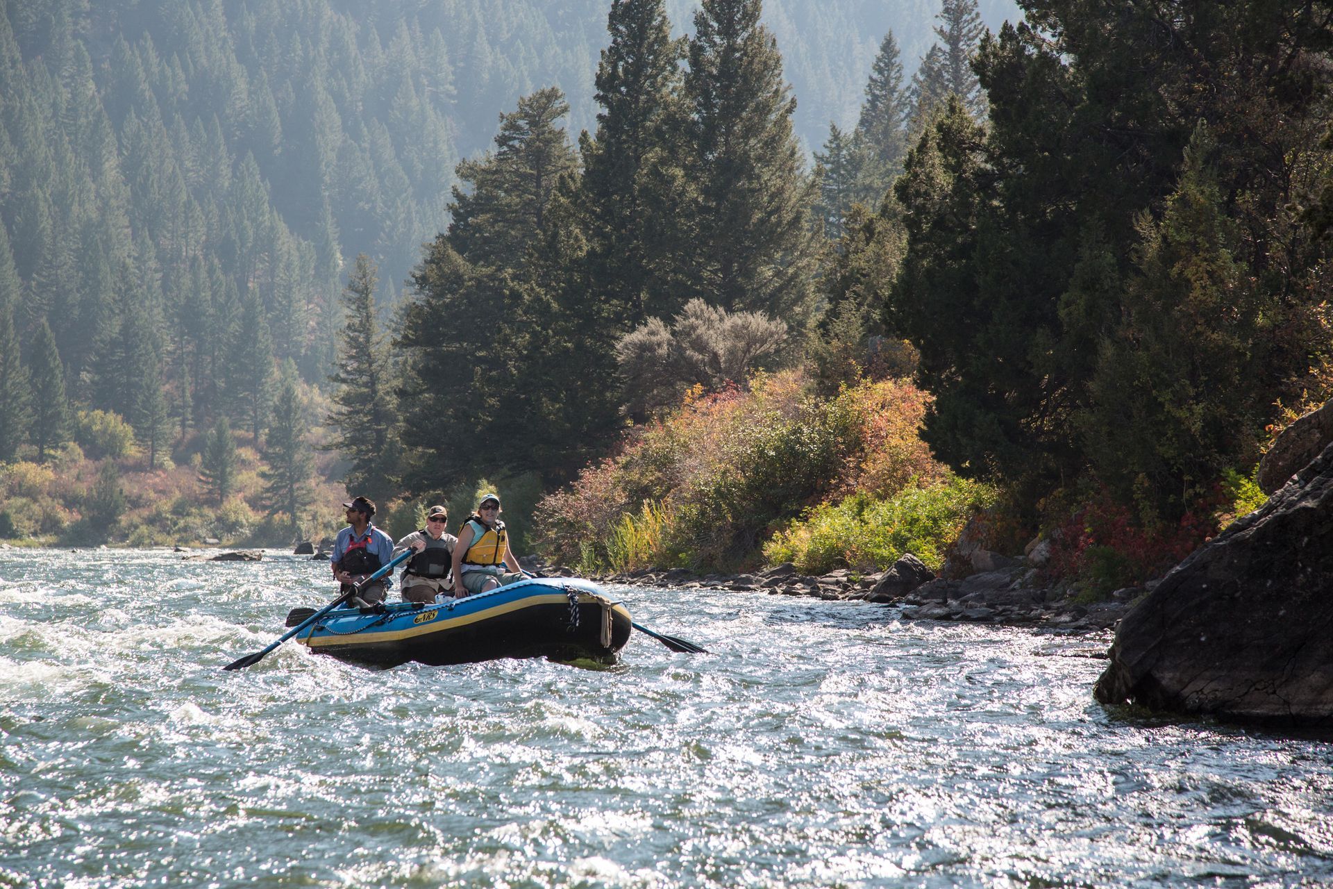 Beartrap Canyon White Water Rafting