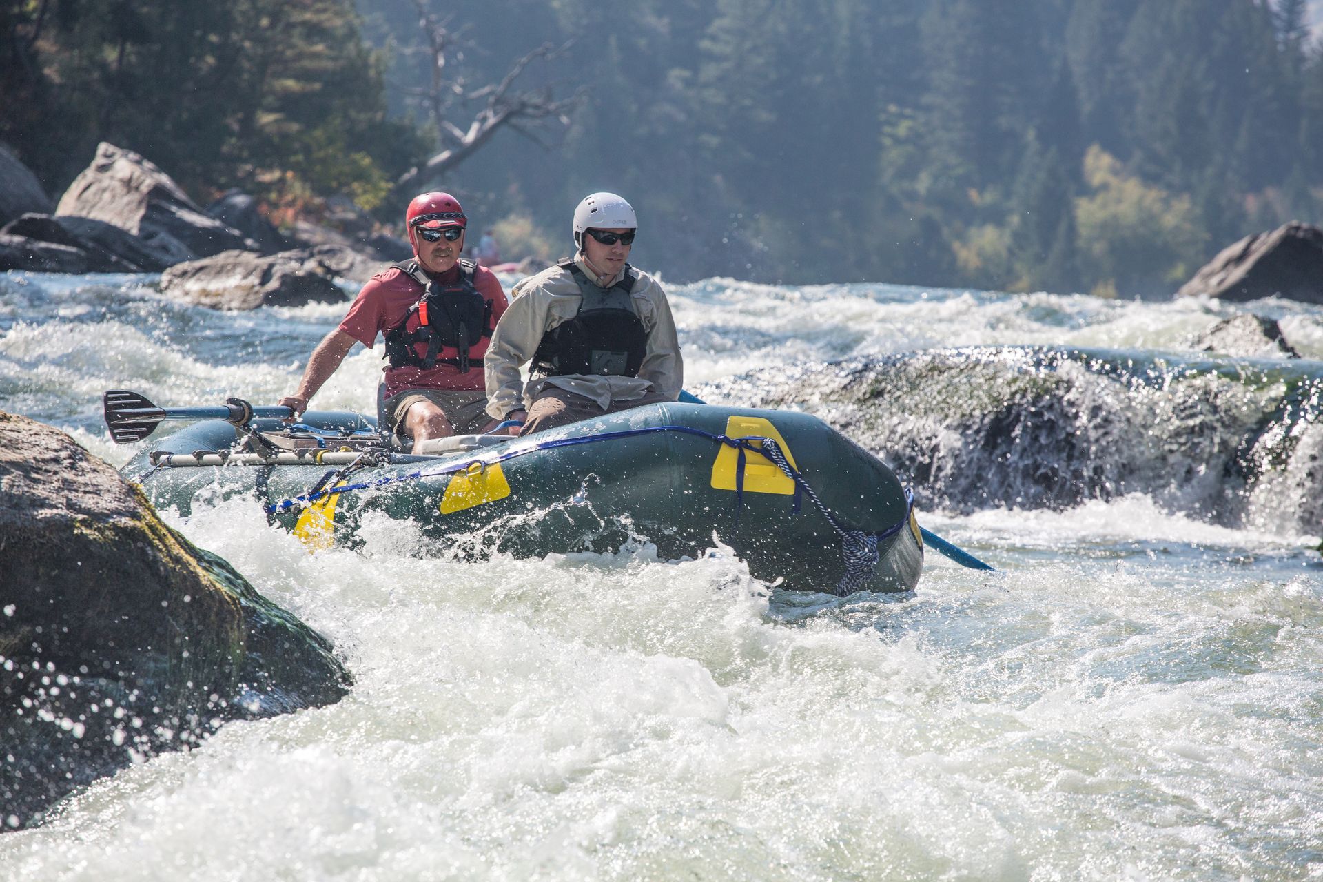 Beartrap Canyon White Water Rafting