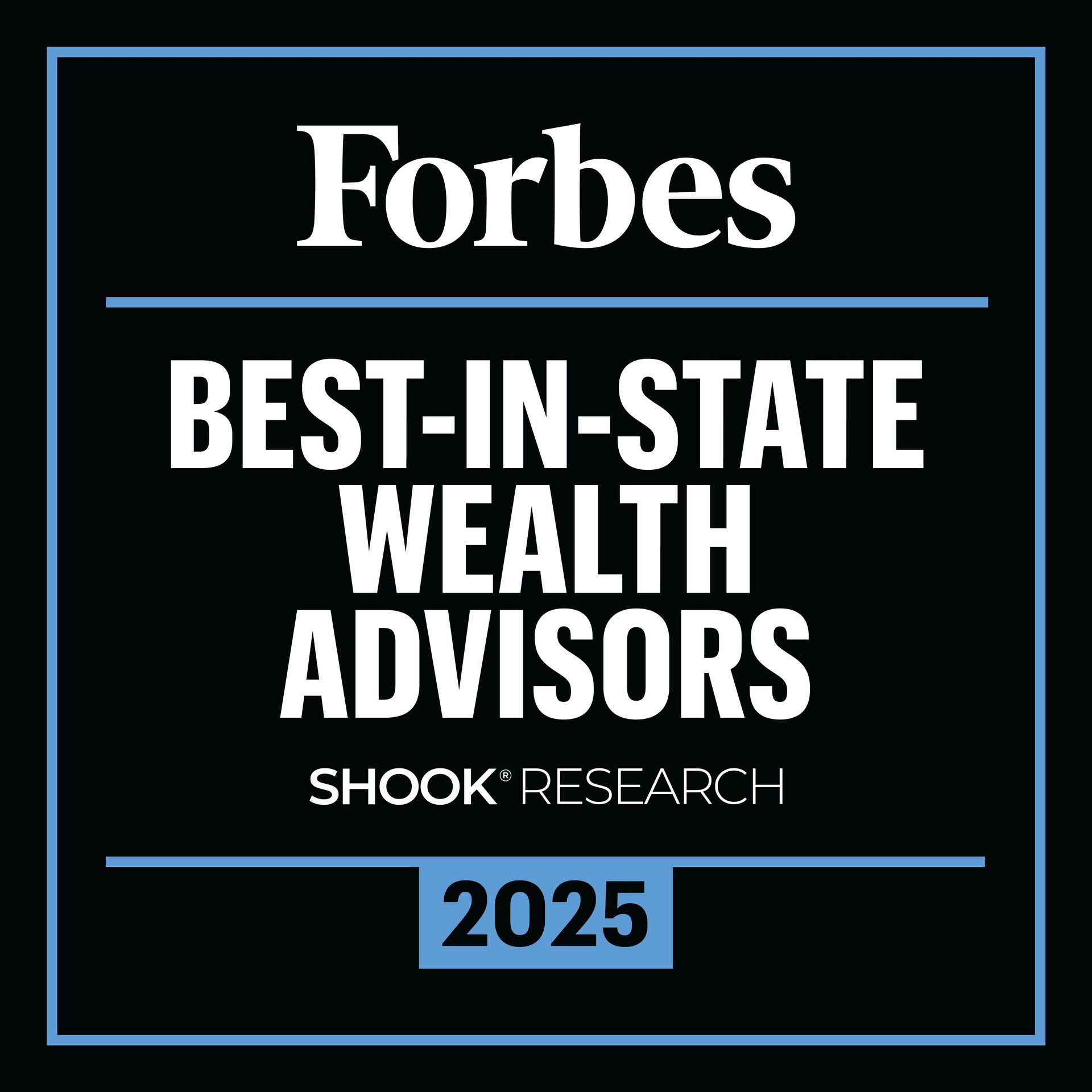 The forbes best-in-state wealth advisors award for 2025