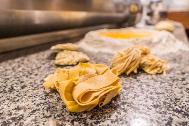 Pappardelle appena fatte