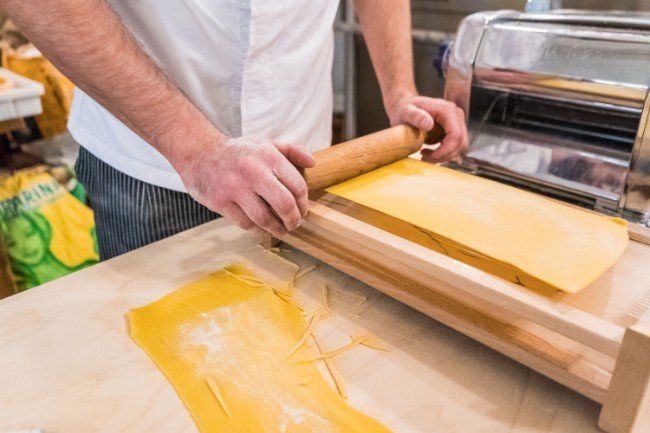 Preparazione sfoglie