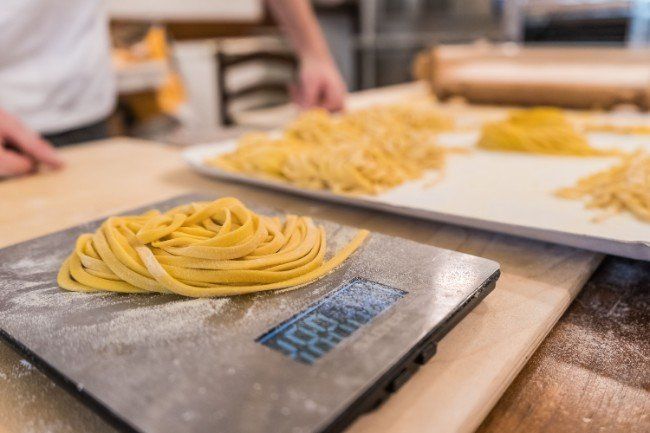 Tagliatelle fatte in casa