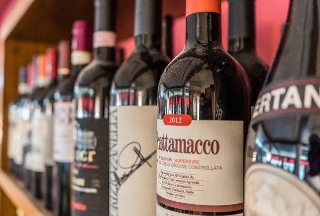 Vini rossi della cantina