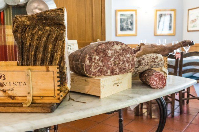 Salumi freschi toscani