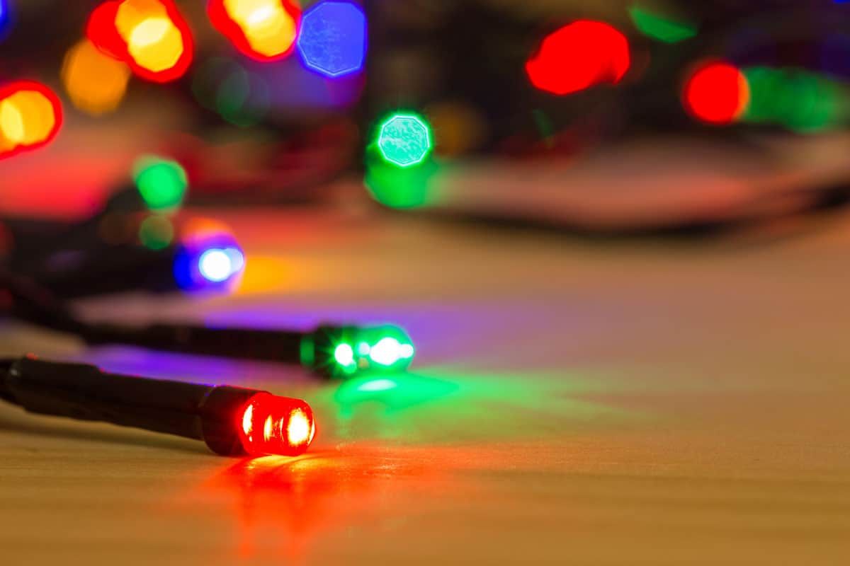 Photo of LED Christmas lights