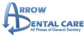 Arrow dental care Logo, All phases of general dentistry