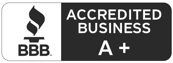 BBB Accredited Business A+ logo