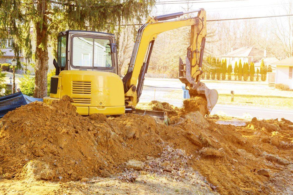Lavori di movimentazione terra