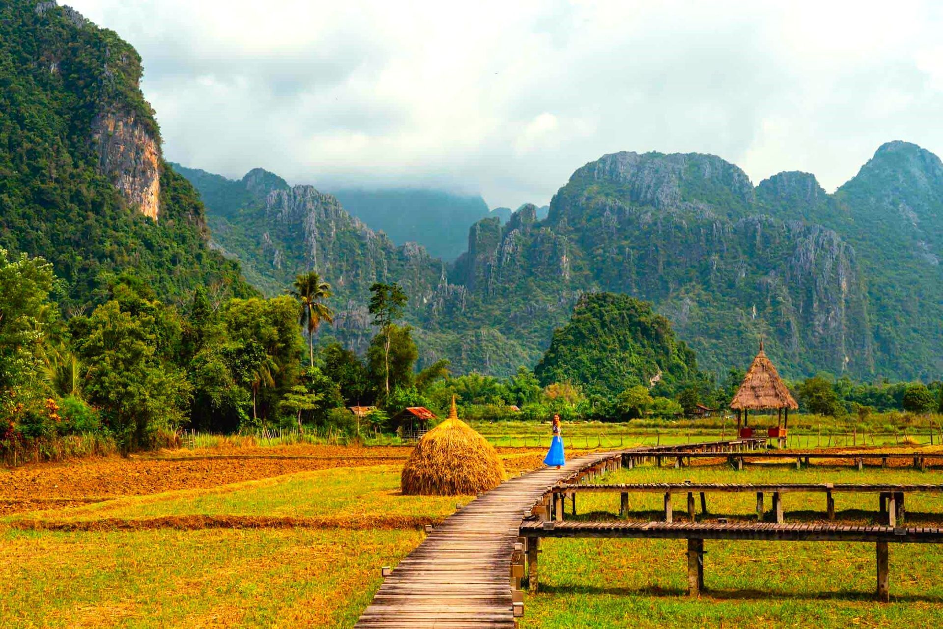 6 Days Laos from Laung Prabang to Vang Vieng and Vientiane