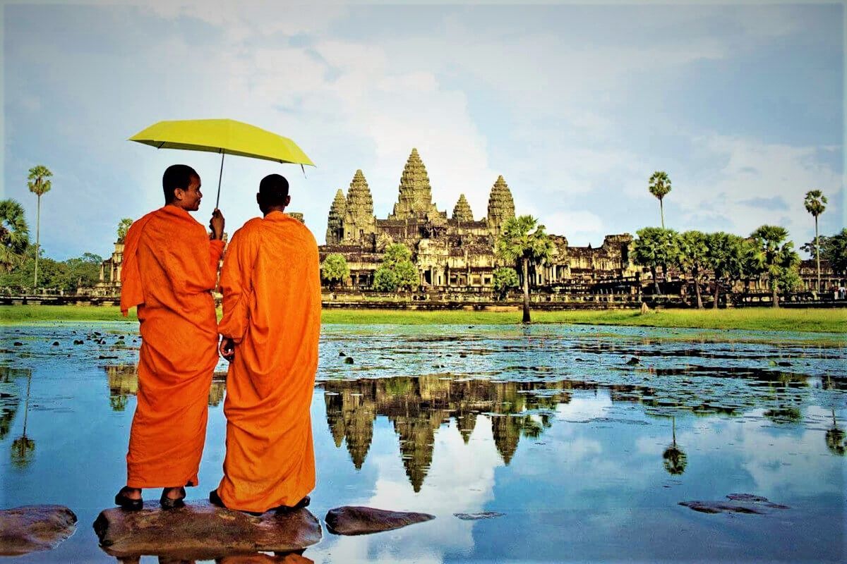 Angkor Wat is an architectural masterpiece and the largest religious monument in the world