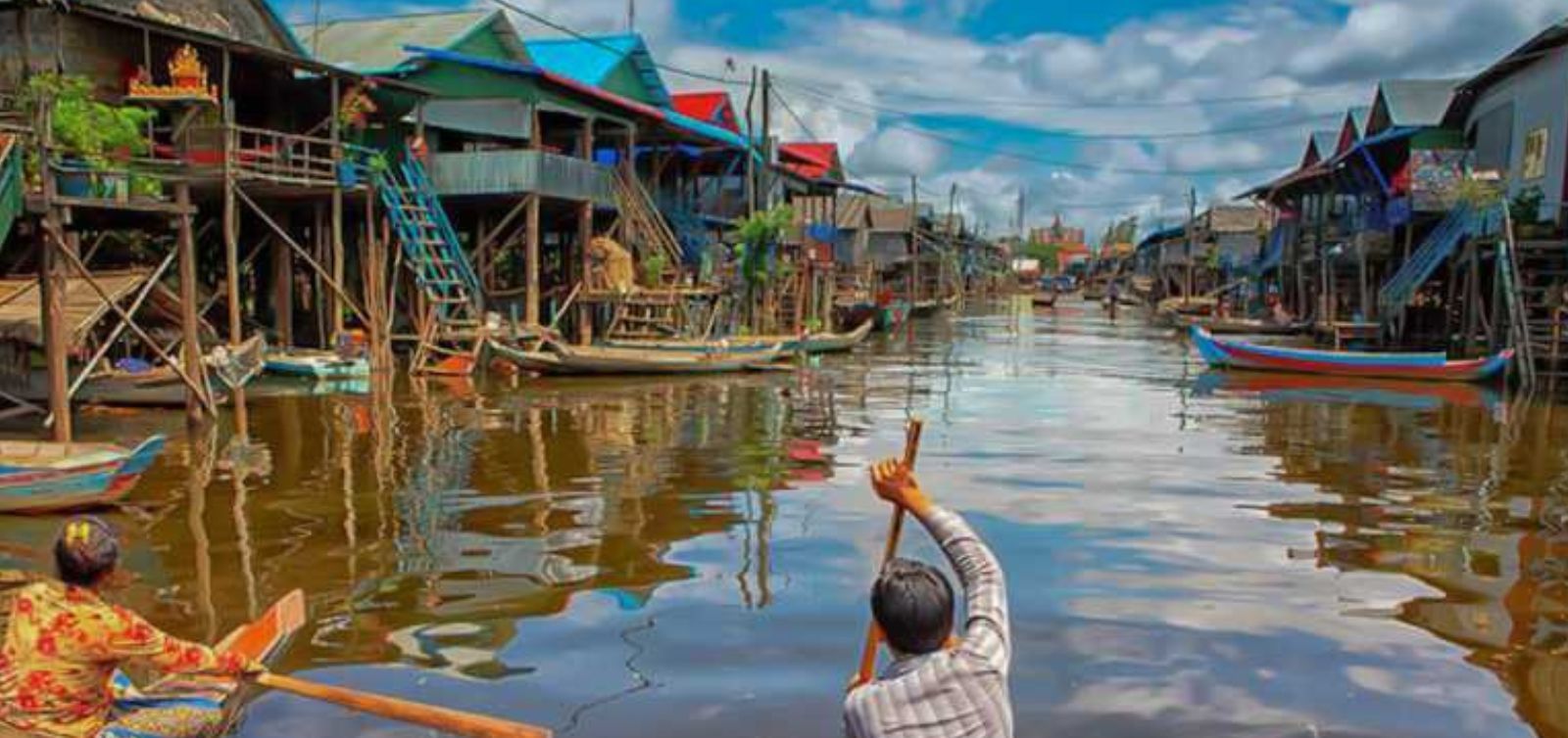 Private Siem Reap 2 Days Tour for Angkor Temples and Floating Village at Tonle Sap Lake