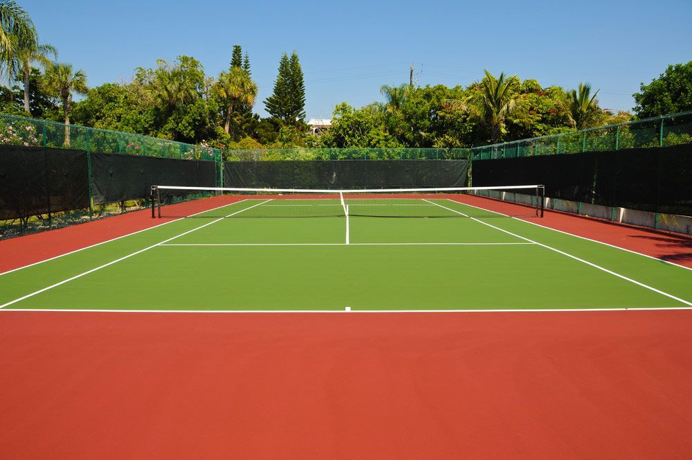 Beautiful Tennis Court — Professional Pool Builder in Temora, NSW