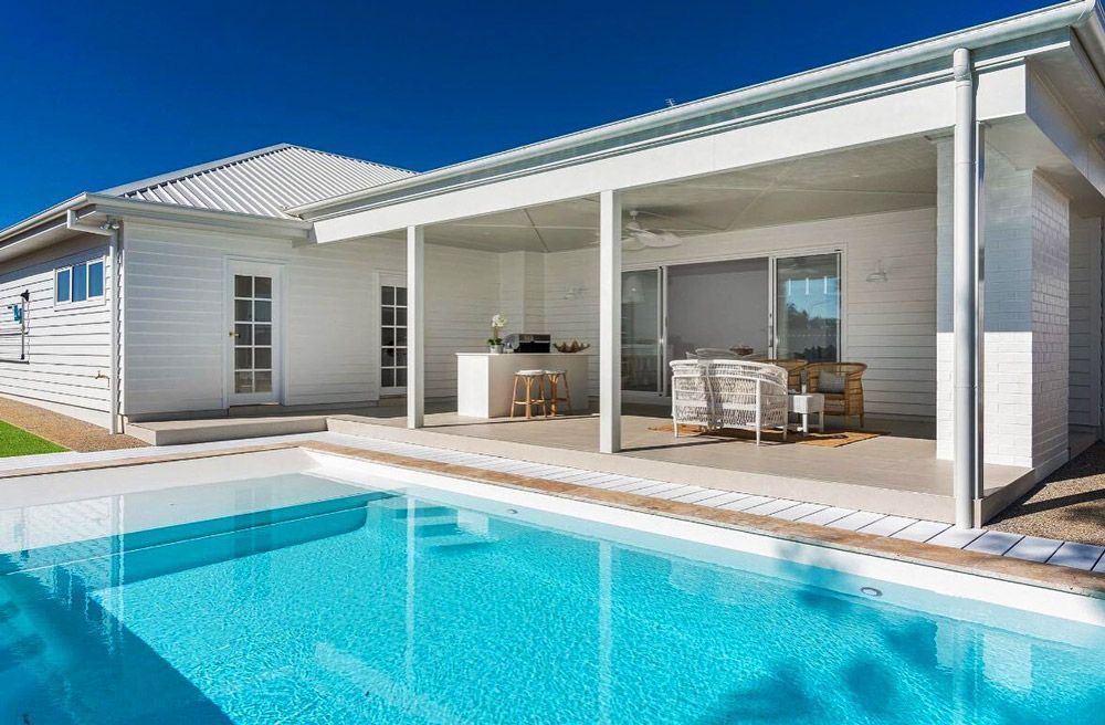 Swimming Pool Detail And Landscaping — Professional Pool Builder in Wagga Wagga, NSW