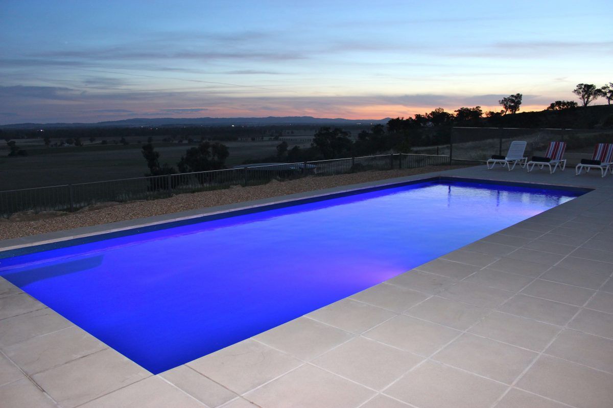 Swimming Pool Detail And Landscaping — Professional Pool Builder in Wagga Wagga, NSW