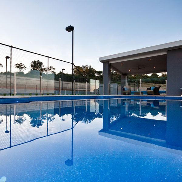 Swimming Pool Detail And Landscaping — Professional Pool Builder in Wagga Wagga, NSW