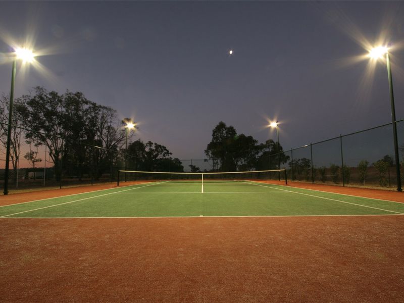 Front Tennis Court — Professional Pool Builder in Junee, NSW