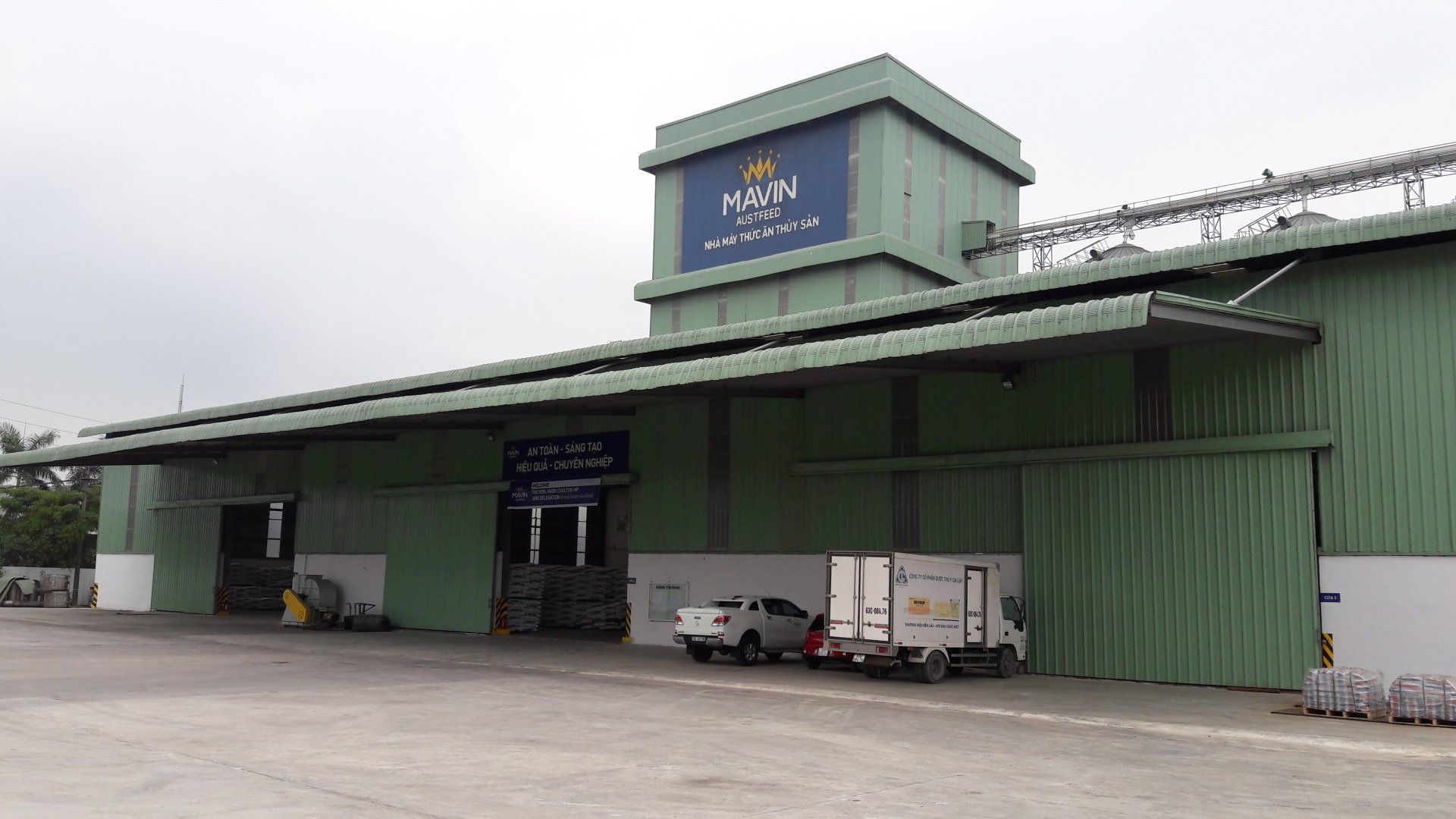 Mavin, freshwater fish feeds, from the outside
