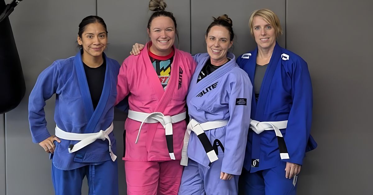 Sloth BJJ women posing for a picture