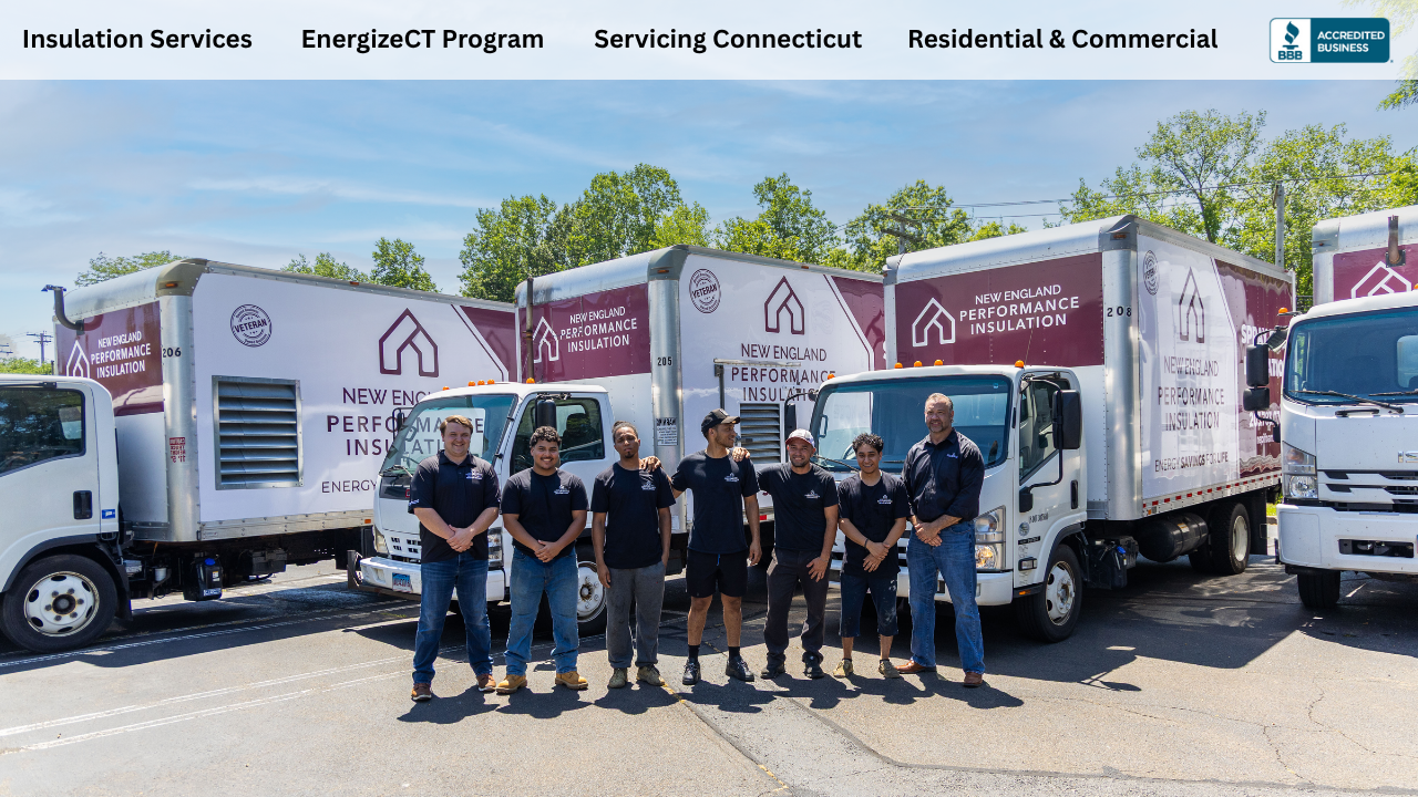 NEPi team in front of their trucks