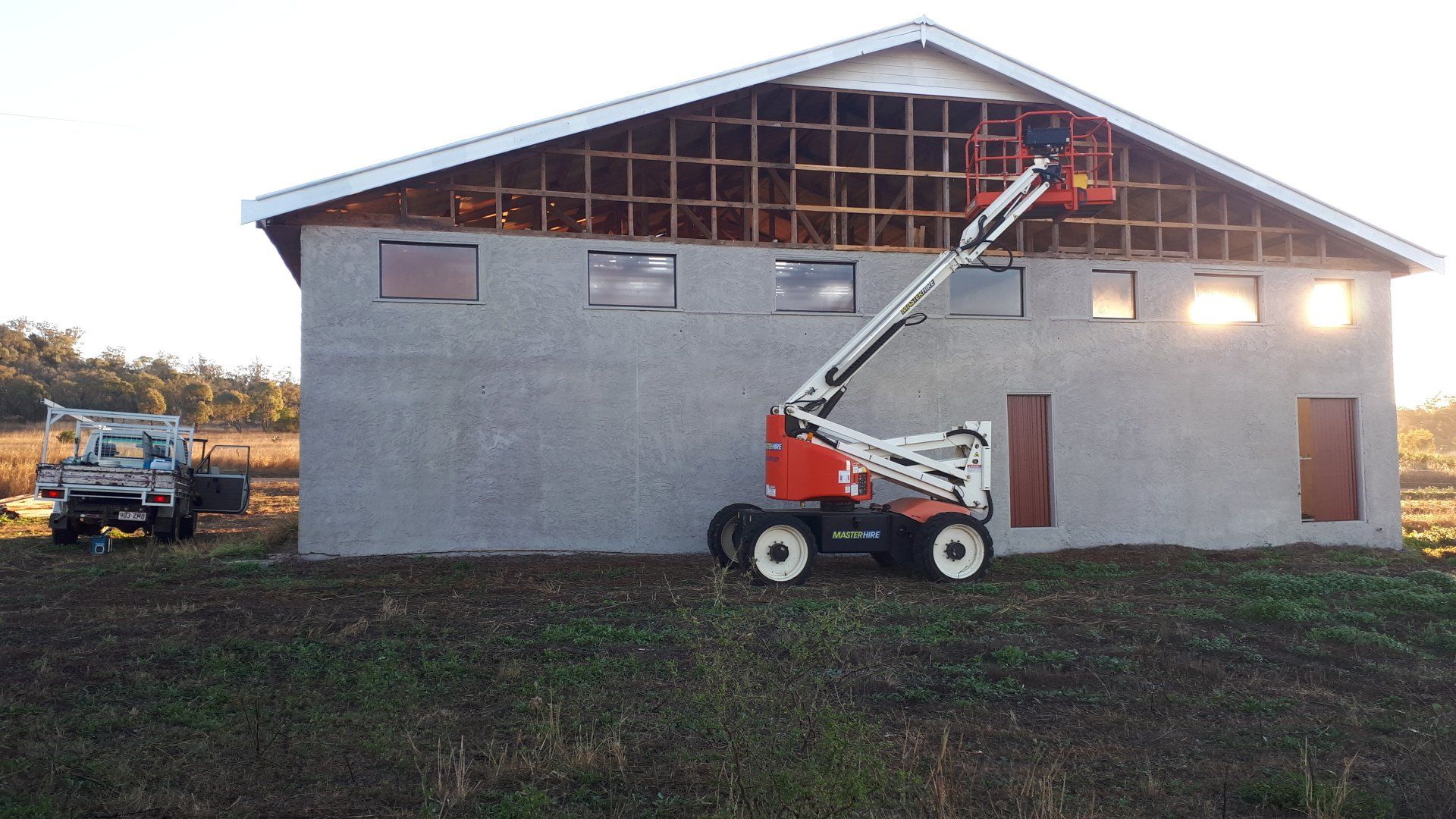 Linthorpe Butter Factory Restoration half complete - external