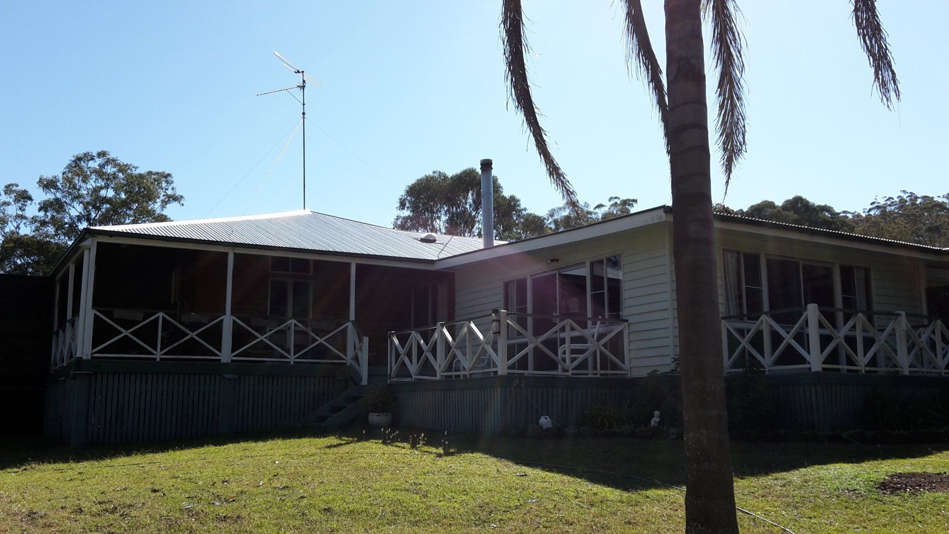 veranda renovation wide shot