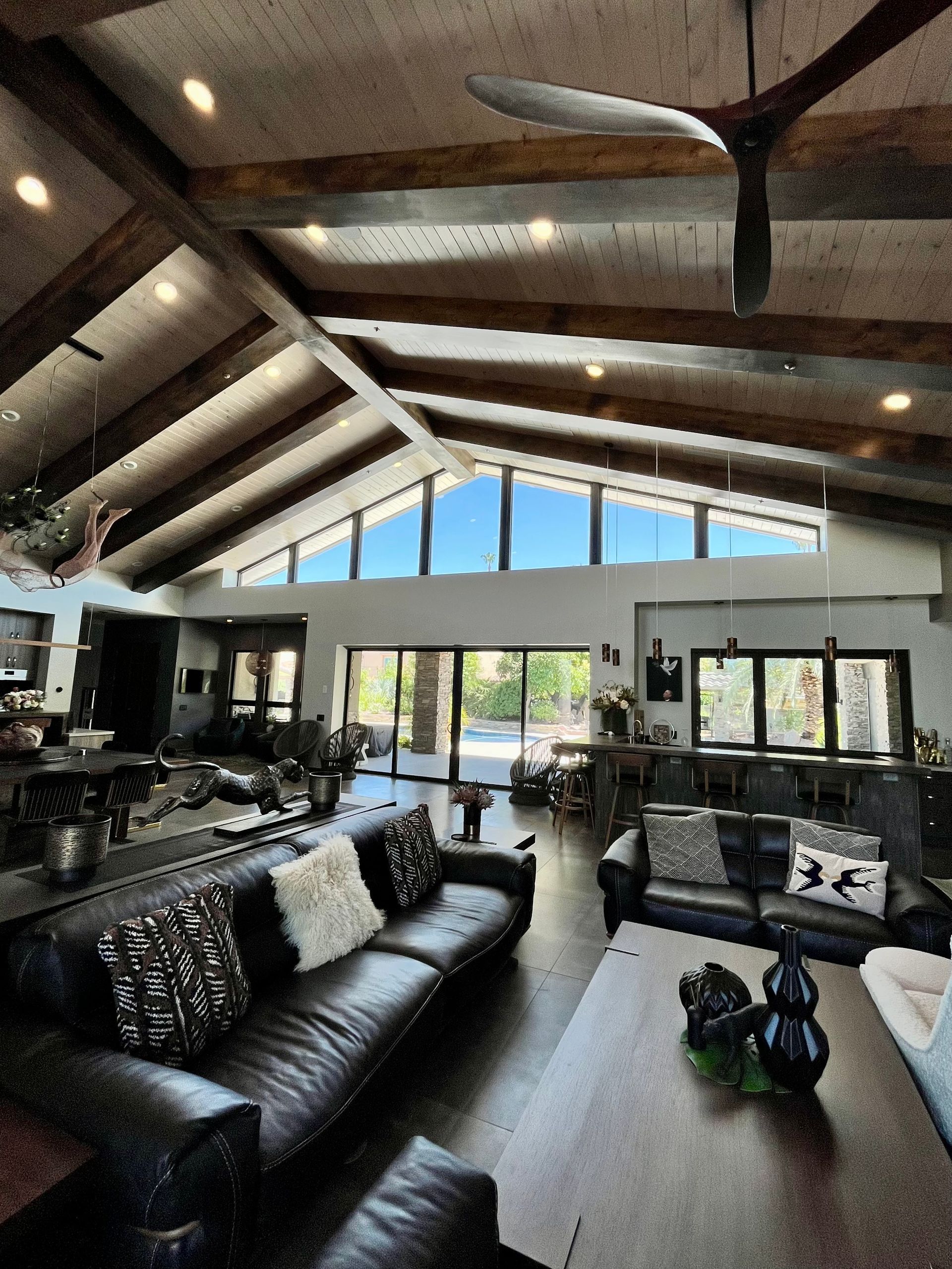 Residential window installation in progress