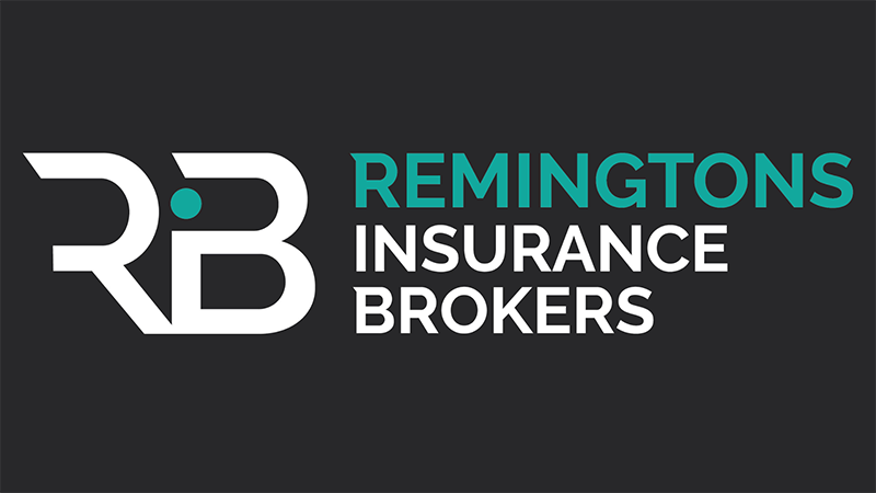 Remingtons Insurance - North Ballarat Football & Netball Club Black & White Sponsor
