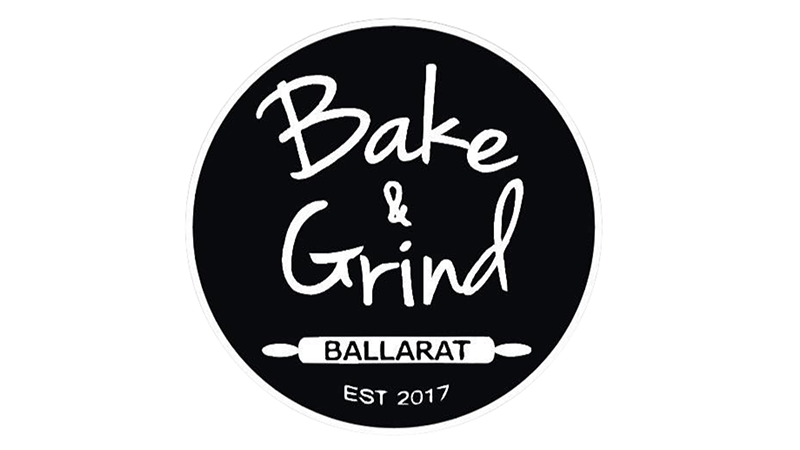 Bake & Grind - North Ballarat Football & Netball Club Black & White Sponsor