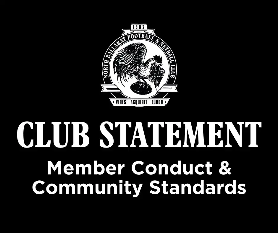 Club Statement - Member Conduct & Community Standards