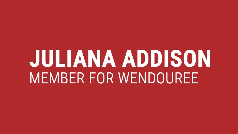 Juliana Addison MP - North Ballarat Football & Netball Club Silver Sponsor