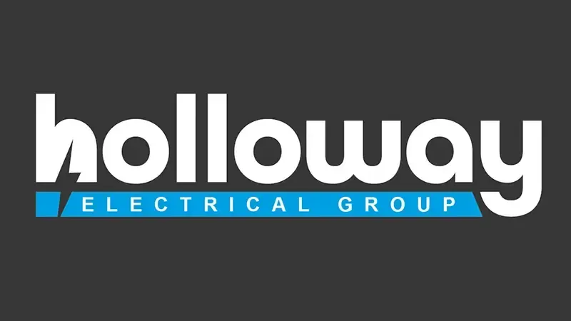 Holloway Electrical Group - North Ballarat Football & Netball Club Black & White Sponsor
