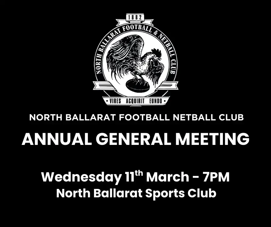 2025 Annual General Meeting for North Ballarat FNC