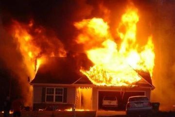 House Fire — West Monroe, LA — Fox Family Electric