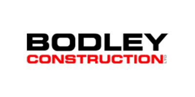Bodley Construction logo: Black text