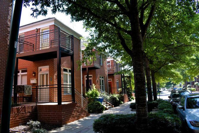 CNE construction in Cowart Place.