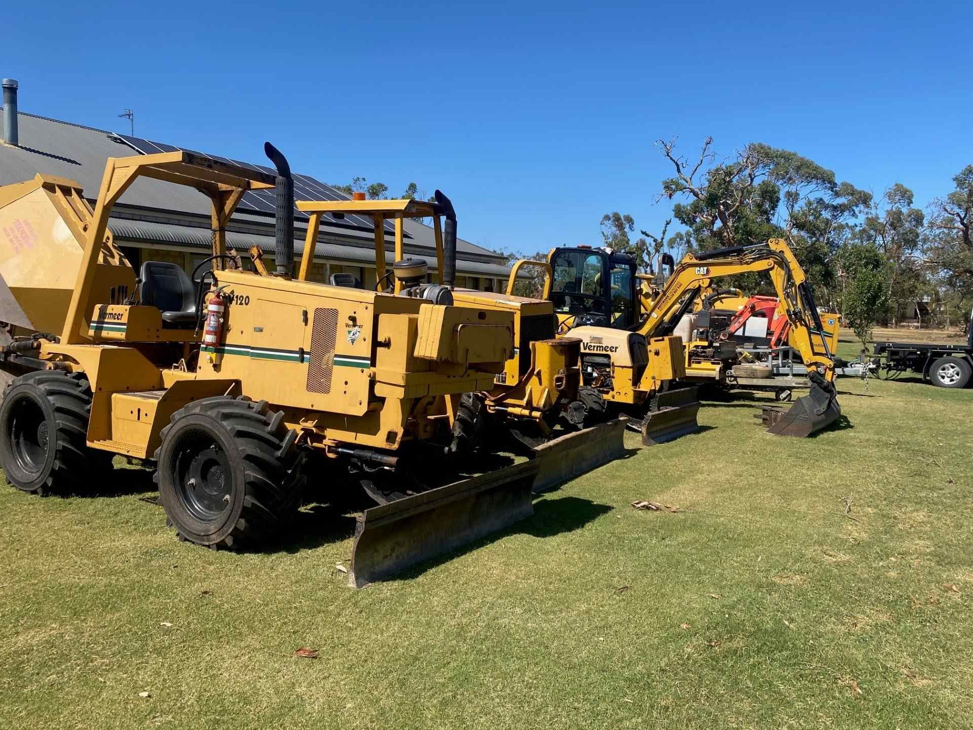 Excavation vehicles and equipment