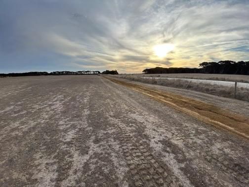 open field telecom lines