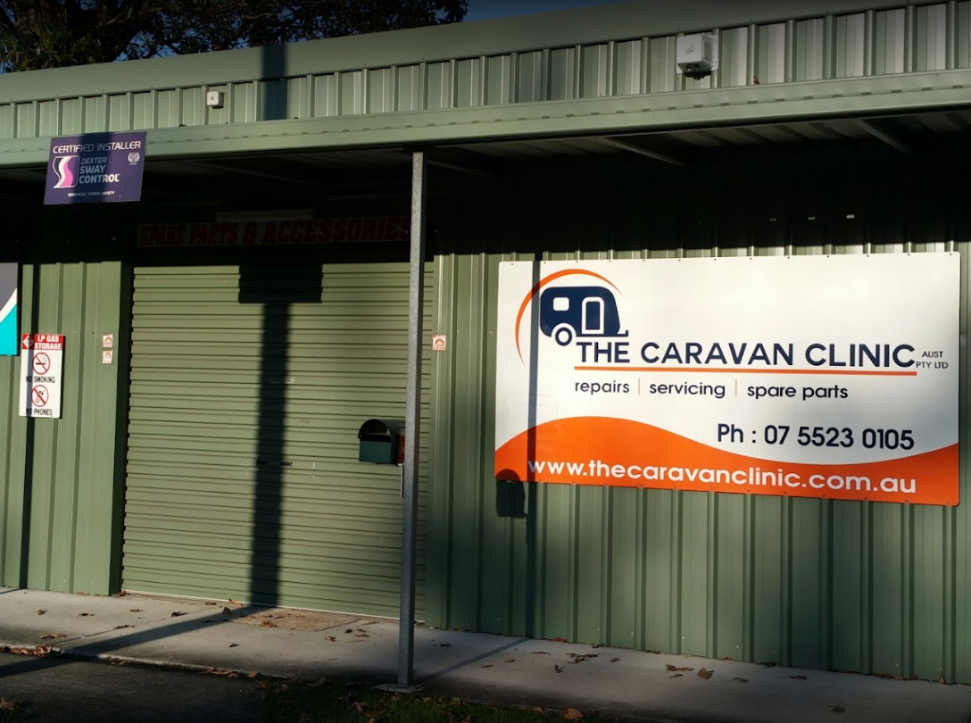 the Caravan Clinic Building With Green Siding — The Caravan Clinic in South Murwillumbah, NSW