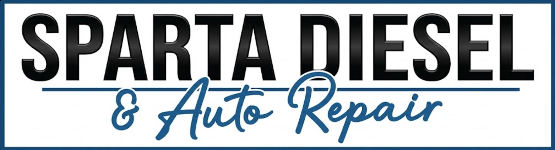 Logo for Demo Auto Repair: text with a gear icon, red and navy colors.