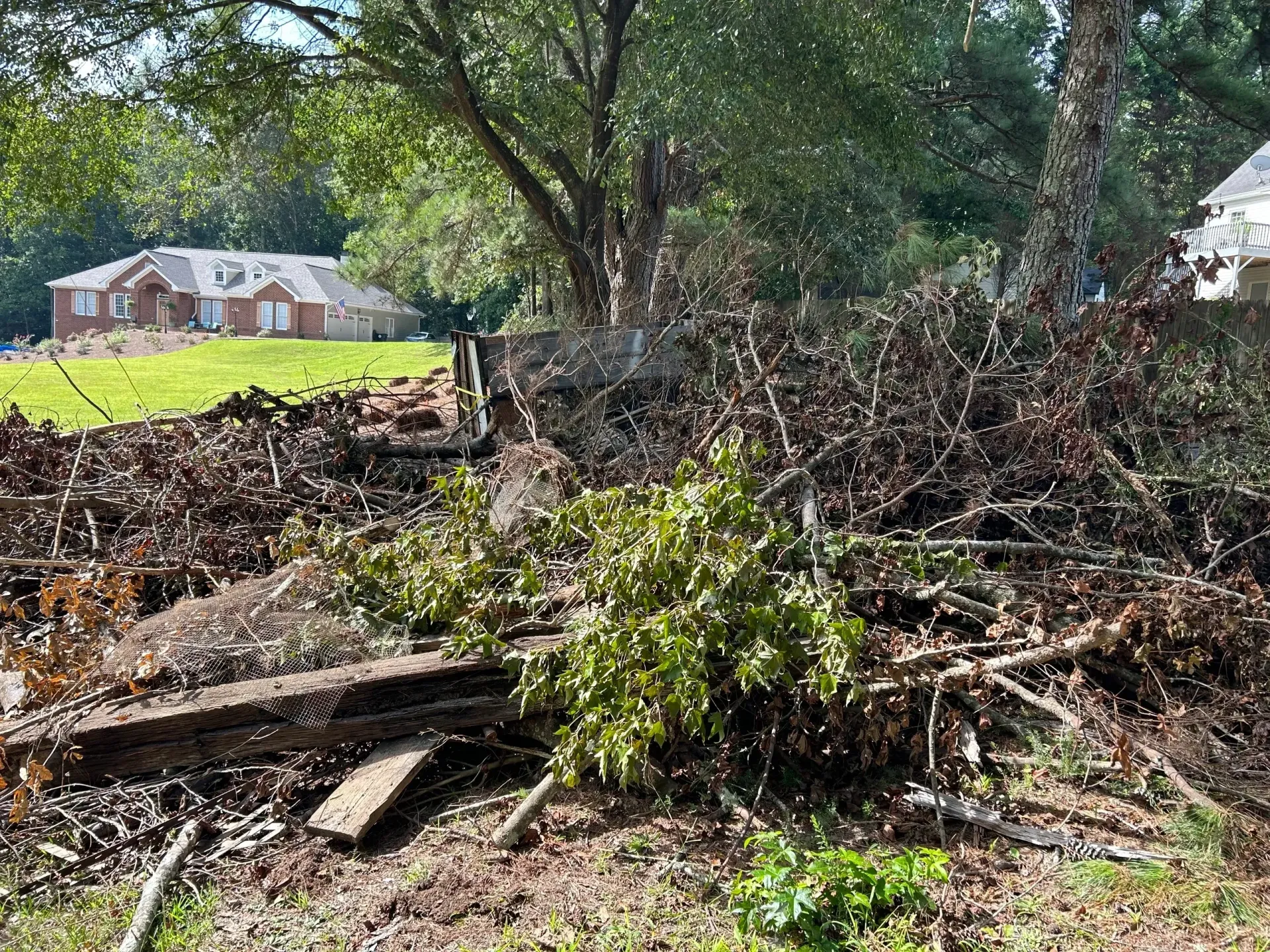 yard debris removal