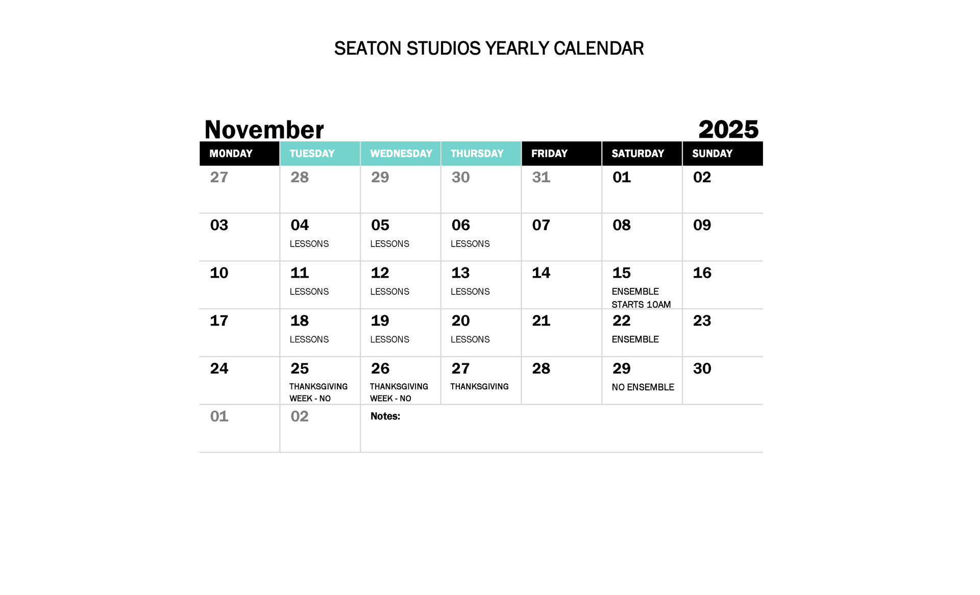 November