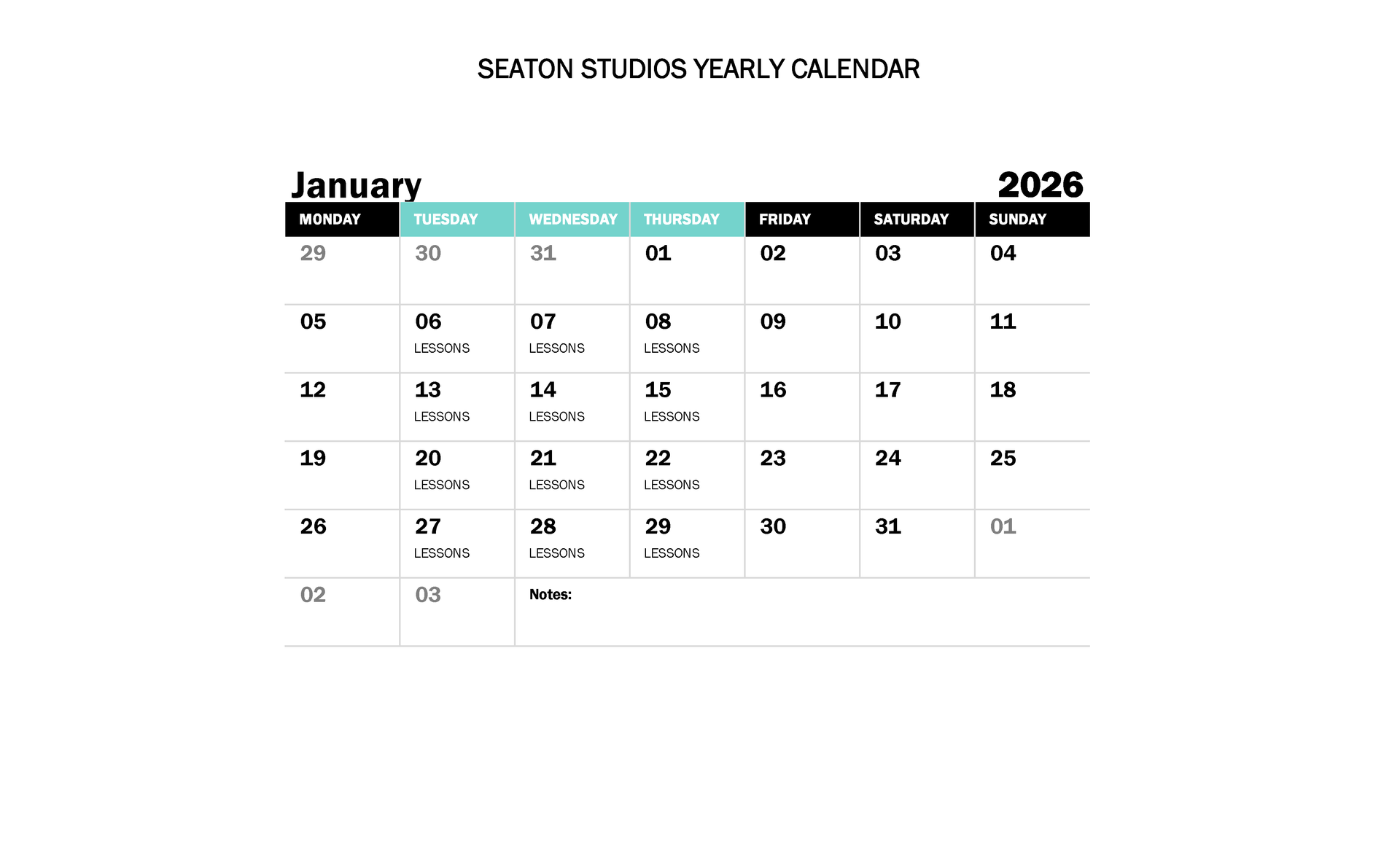January