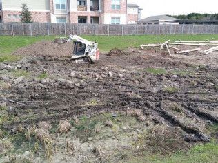 rain garden installation austin tx